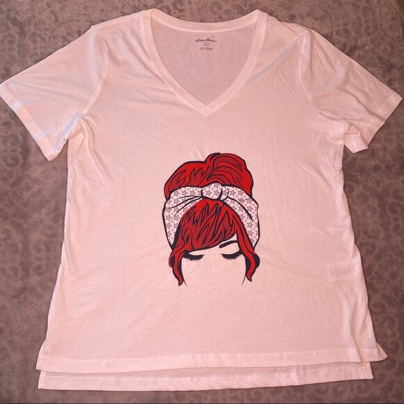 Redhead Americana 4th of July Tee Large - Picture 1 of 10